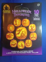 Pumpkin Masters Halloween Favorites Carving Pattern Book - £4.01 GBP