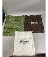 Set Of 3 Drawstring Dust Bags - Or Yany, MZ Wallace &amp; Brighton Bags - $14.84