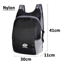 Portable Unisex Lightweight Outdoor Backpack Waterproof Folding Backpack Travel  - £48.40 GBP