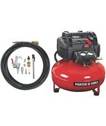 PORTER-CABLE Compressor, Oil-Free, UMC Pancake, 13-Piece Accessory Kit, - $335.98 CAD