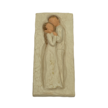 Willow Tree In Loves Embrace Demdaco Susan Lordi Wall Plaque Figurine 2002 - £11.11 GBP