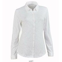 The Ladies Modal Casual Pajamas (Shirt) Medium White - £20.88 GBP