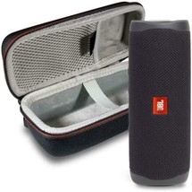 Black Megen Hardshell Protective Case And Jbl Flip 5 Waterproof Portable - £93.50 GBP