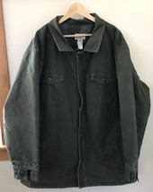 VF Imagewear Army OD Green Park Ranger Style Blanket Lined Canvas Coat 3XL - $39.99