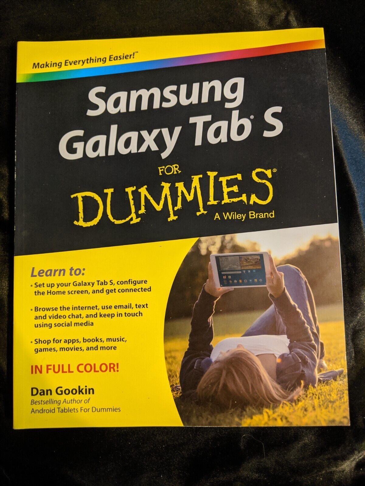 Samsung Galaxy Tab S For Dummies by Sandra Geisler; Dan Gookin - $5.93