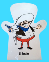 Vintage 1960s Oscar Mayer Vinyl Hand Puppet El Bandito - $10.84