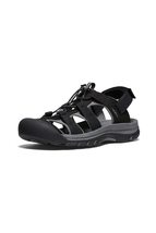 KEEN Men&#39;s Rapid H2 Closed Toe Water Sport Sandals, Black/Steel Grey, 10 - £73.09 GBP
