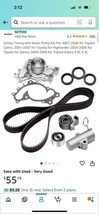 Timing Belt Water Pump Kit Fits 2001-2006 for Toyota/lexus - $46.75