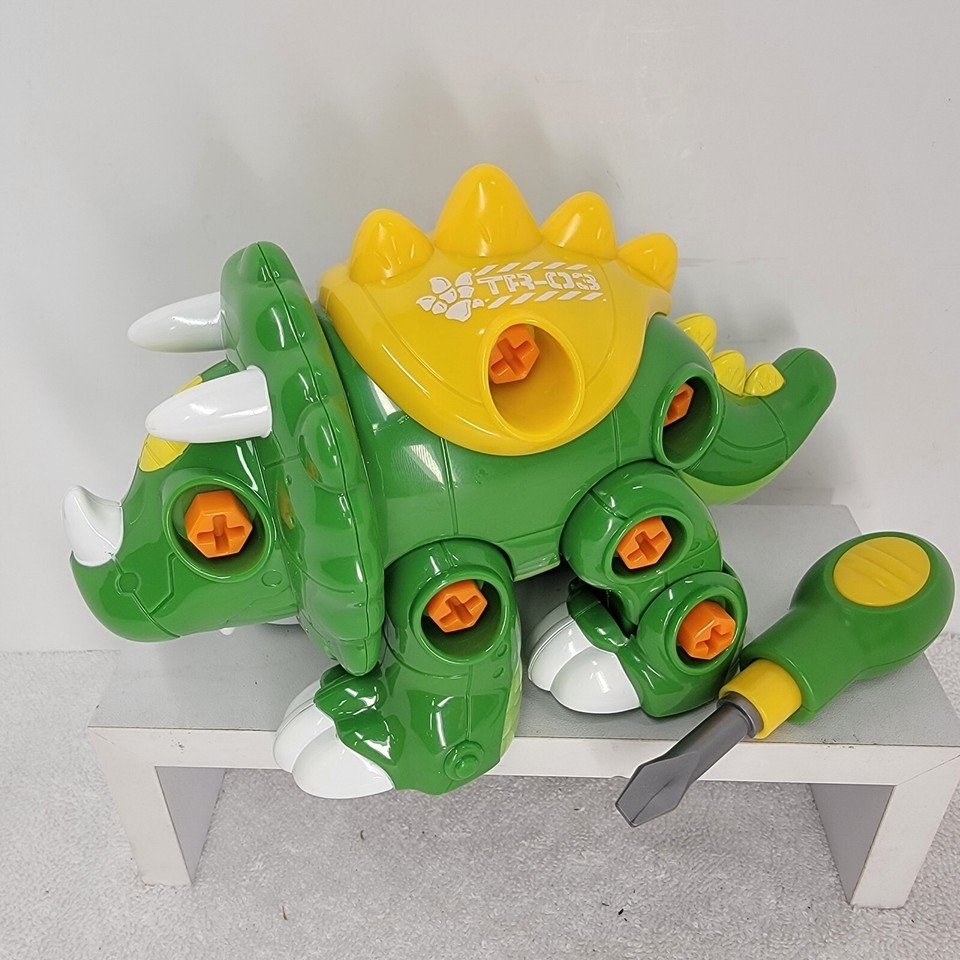 Hap-p-kid Create and Play TR-03 Triceratops Dinosaur Figure Toy Set - $16.37 CAD