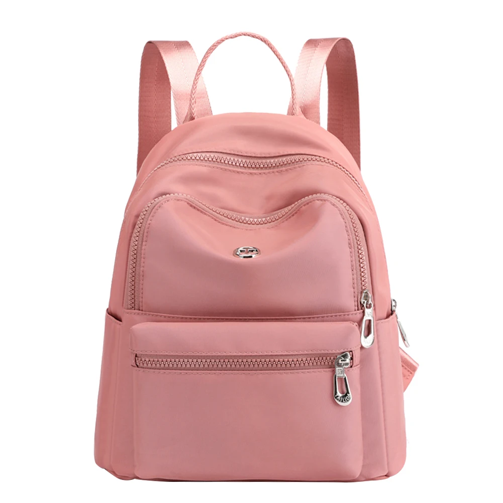 2021 New Designer Nylon Backpack Teenager Students Solid Color Mochila High Scho - $108.05