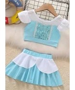NEW Boutique Princess Cinderella Girls Bikini Swimsuit - $284.91 MXN