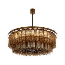 KA1117 PENTAGON DOUBLE DRUM CHANDELIER - £4,584.47 GBP