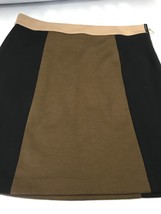 Premise Women&#39;s Skirt Brown and Black Block Knit Skirt Size 10 - $6.93