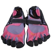 Vibram Five Fingers Minimalist Shoe Youth Kids JR 32 US 13-13.5 Water Shoes Pink - £39.07 GBP