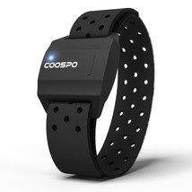 Armband Heart Rate Monitor, Bluetooth Ant+ Hr Optical Sensor For Sport, Recharge - £64.65 GBP