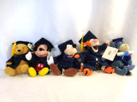 Disney Beanies Gradnite Mickey Goofy Winnie Tigger Eyeor Graduate Beanies - $39.60