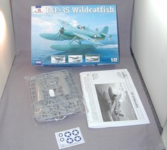 Amodel F4F-3S Wildcatfish Floatplane Model Kit 1/72 New In Box - £19.80 GBP