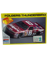 1/24 Monogram Folgers Ford Thunderbird NASCAR Plastic Model Kit 2928 Sealed - $306.91 MXN