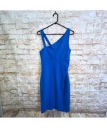 DVF Diane Von Furstenberg Nomie Knit Stretch Asymmetric Dress in Blur Si... - $871.71 MXN