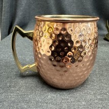 Godinger Moscow Mule Mug Hammered Copper Finish cup metal - £11.87 GBP