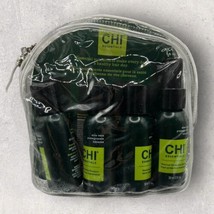 CHI Essentials Hair Care Travel Gift Set Shampoo Conditioner Serum Spray, 4pc - $24.74