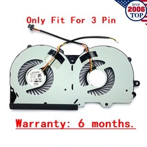 New Genuine GPU Cooling Fan for Clevo P950 P950HR P950ER T97 T96E T800 3Pin - $35.99