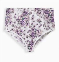 Torrid Curve Retro Hi High Rise Microfiber Panties Watercolor Floral Exp... - $18.41