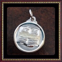 Sterling Silver 925 I Am A Baptist Medal 2.5 Gram 2013 - £15.70 GBP