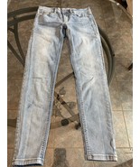 Kate Dyndnm Jeans Womens size 26 Blue Denim light wash skinny style - £7.58 GBP