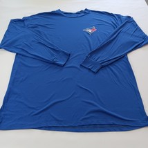 4orte Crewneck Men’s Blue Cotton Blend T-Shirt Long Sleeve Size XL - $12.46