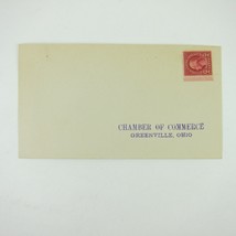 US Postal Stationery Chamber of Commerce Greenville Ohio 2c Washington A... - $9.99