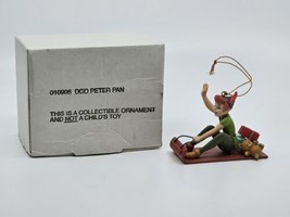 Vtg Disney Peter Pan Grolier Christmas OrnamentPeter Pan Sled  Ornament ... - £13.58 GBP