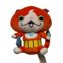 Hasbro 2015 Yokai Watch Jibanyan Level 5 Orange Animal Cat Plush Doll 7 Inch - £7.10 GBP