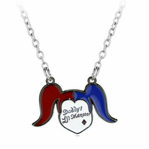 Marvel Harley Quinn Daddy&#39;s &#39;Lil Monster Necklace, 20&quot; Chain Batman The Joker - £7.08 GBP