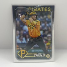2024 Topps Series 1 Baseball Jared Triolo Base RC #281 Pittsburgh Pirates - £1.57 GBP