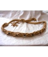 Vintage Braided Belt Bead Inlets - $29.69