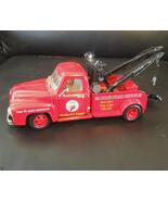Toy 1953 Ford Tow Truck Die-Cast Coin Bank - $40.00