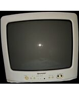 VTG CRT TV Retro Gaming Television Sharp 13N-M150B 13&quot; No Remote  - €128,05 EUR