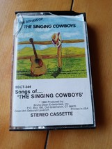 Audio Cassette - Songs Of The Singing Cowboys - Bdct 344 - £68.74 GBP