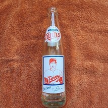 Vintage MN Twins Coca Cola 10 ounce Clear Glass Bottle (Empty) 1987 Rod ... - £7.12 GBP