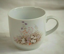 Vintage George Good Coffee Hot Chocolate Mug Tea Cup w White Daisies Japan - £13.23 GBP