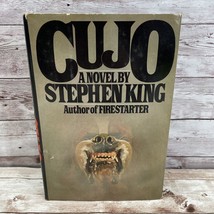 CUJO by Stephen King Viking First Edition Book Club Hardcover w/ Dust Jacket - £21.64 GBP
