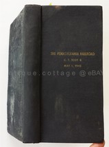 1945 Vintage Prr List Of Stations Sidings And Instructions For Making Reports - £32.91 GBP