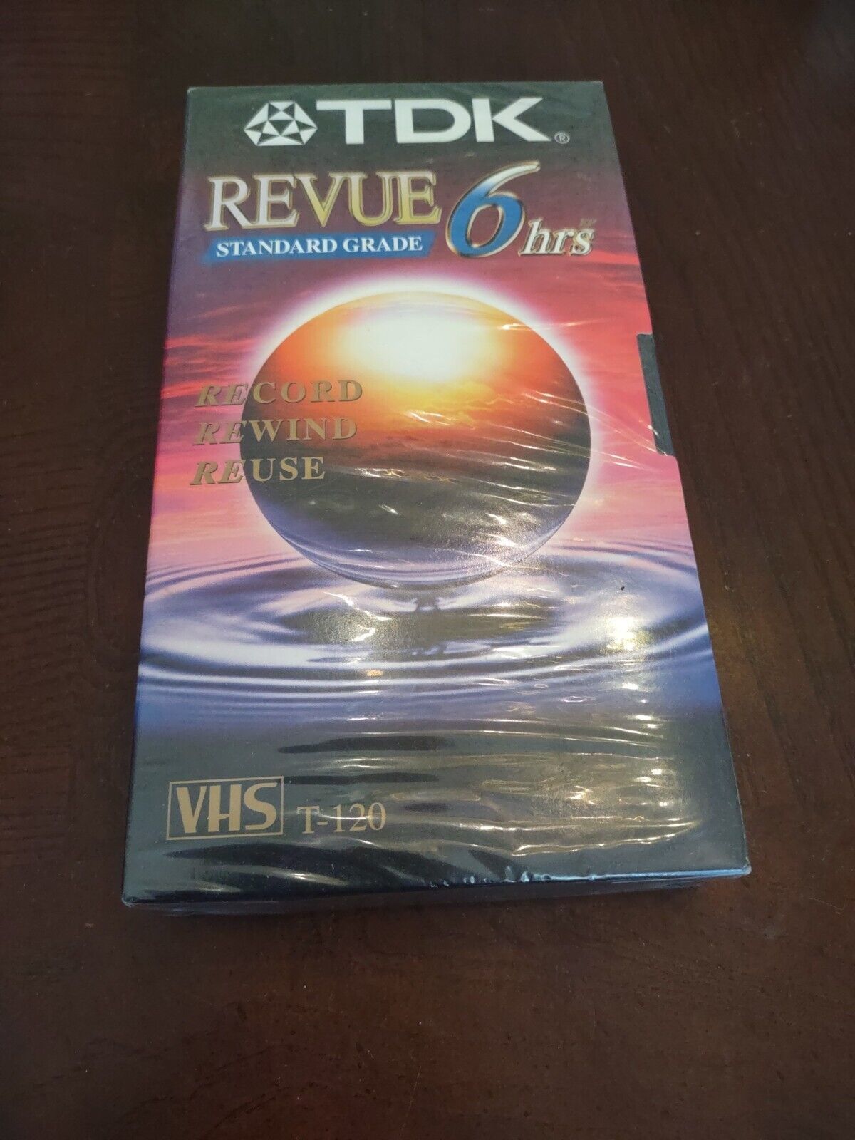 TDK VHS T-120 Superior Quality 6 Hour Blank Cassette Tape Brand New - $10.77