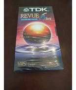 TDK VHS T-120 Superior Quality 6 Hour Blank Cassette Tape Brand New - £8.42 GBP