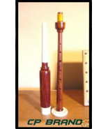 SCOTTISH BAGPIPE PRACTICE CHANTER Natural Rosewood NEW Plastic Mount &amp; R... - $34.16