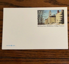 Middlebury College, Vermont - Old Stone Row USPS Postal Cards Unused - Lot of 4 - £3.15 GBP