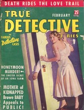 True Detective 2/1937-MacFadden-female terror-Hoover-murder-kidnapping-p... - $105.54