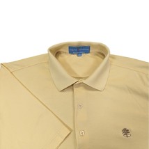Fairway &amp; Greene Pureformance Golf Short Sleeve Polo Shirt Yellow Size L... - $14.00