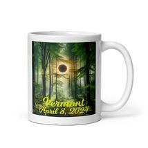 Generic Vermont Total Solar Eclipse Mug April 8 2024 Funny Humor About Sparse Ru - £13.34 GBP+